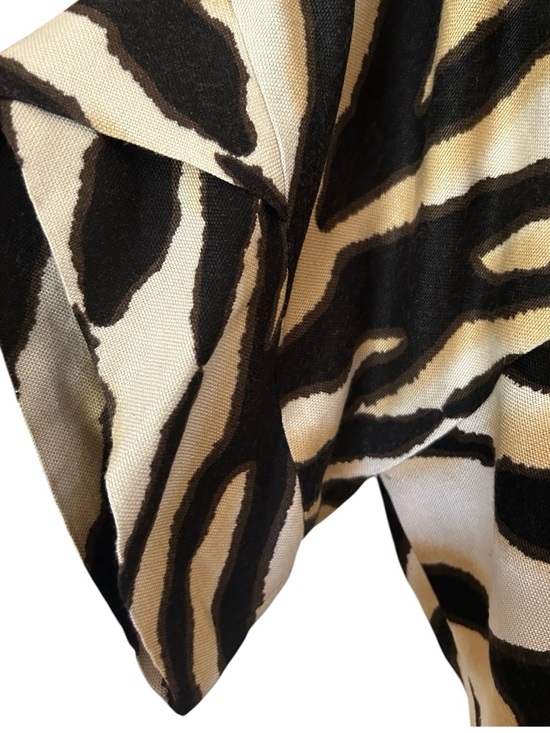 Vintage Carlisle Linen Carlisle Bold Animal Print Blazer